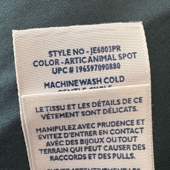 Joie Limited Edition Balloon Sleeve Dress Arctic Animal Spot Size Medium - Picture 6 of 7